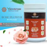 Rose flower powder